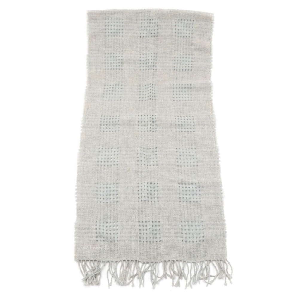 Christian Dior Woven Fringed SARF - Picture 2 of 5